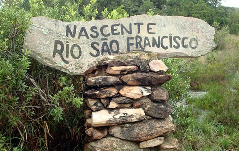 Marco da Nascente do Rio São Francisco